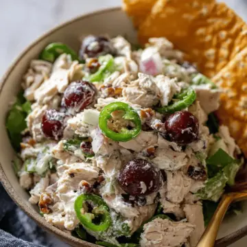 Cherry Jalapeno Chicken Salad