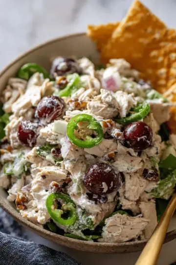 Cherry Jalapeno Chicken Salad