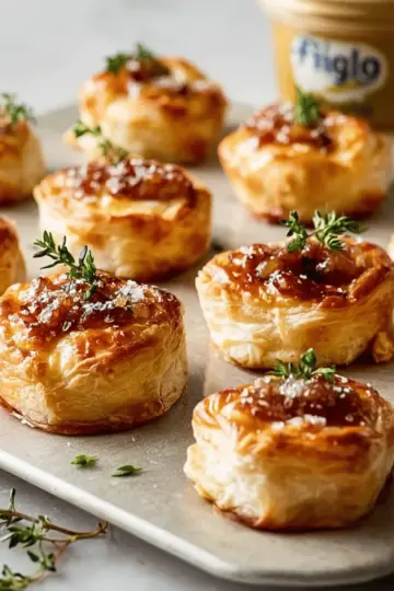 Puff Pastry Brie Bites