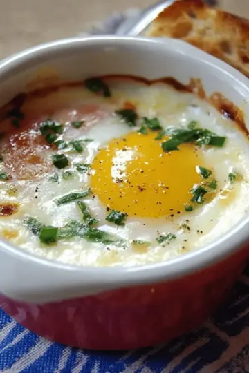 Oeufs Cocotte (Baked Eggs)
