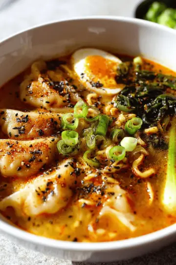 Dumpling Ramen Soup