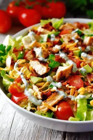 Tex-Mex Chicken Chopped Salad