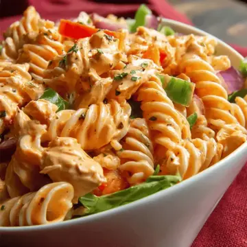 Buffalo Chicken Pasta Salad