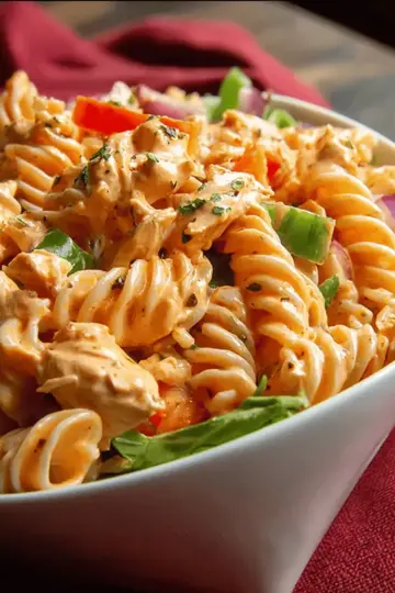 Buffalo Chicken Pasta Salad