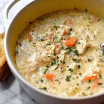 Creamy Chicken and Rice Soup