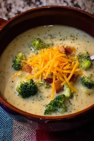 Potato, Broccoli and Cheese Soup