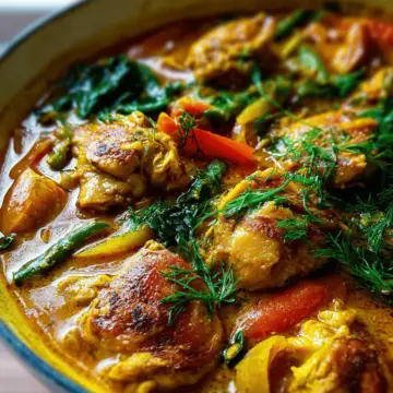 Easy, One-Pot Coconut Thai Chicken Curry