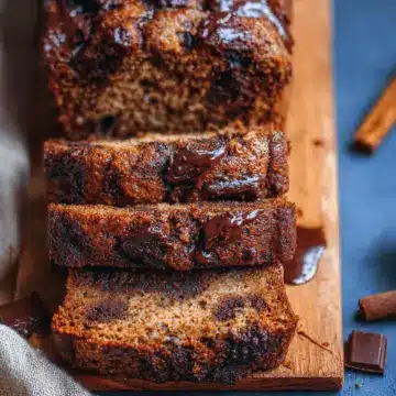 chocolate chunk espresso banana bread