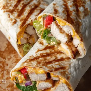 Chipotle Ranch Grilled Chicken Burrito