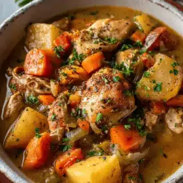 Slow Cooker Chicken Stew