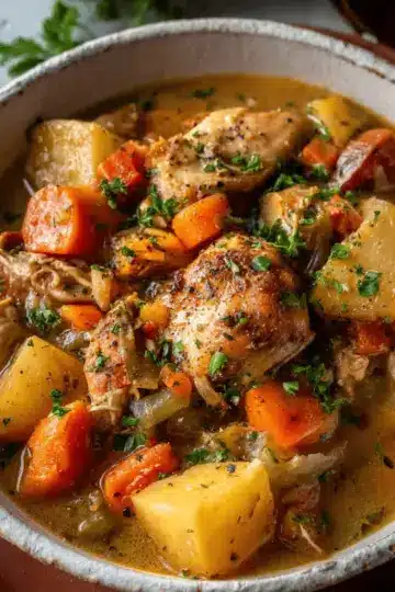 Slow Cooker Chicken Stew