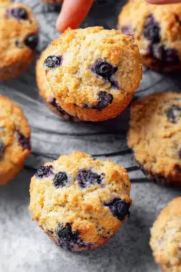 The BEST Blueberry Protein Muffins (Easy Recipe)