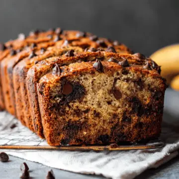 Super Moist Chocolate Chip Banana Bread