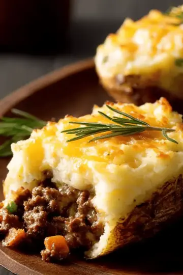 Shepherd’s Pie Baked Potatoes