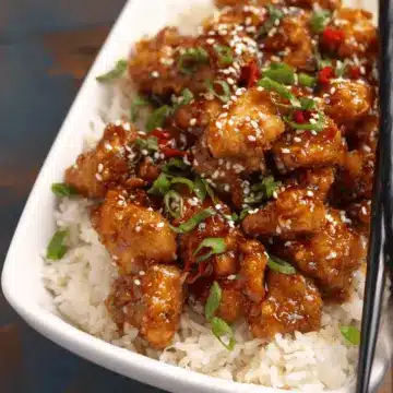 Healthy Sesame Chicken