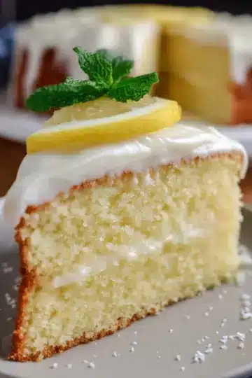 Limoncello Ricotta Cake (Frosted Italian Lemon Cake)
