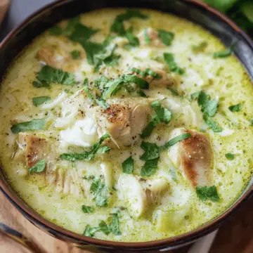 Creamy Green Enchiladas Chicken Soup
