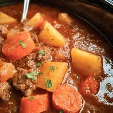 Slow Cooker Poor Man’s Stew