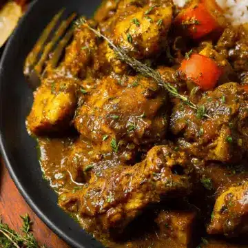 Authentic Jamaican Curry Chicken