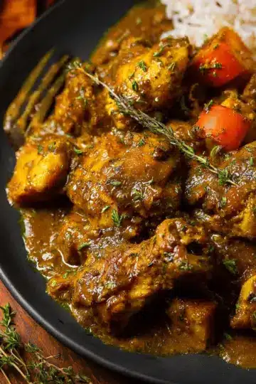 Authentic Jamaican Curry Chicken