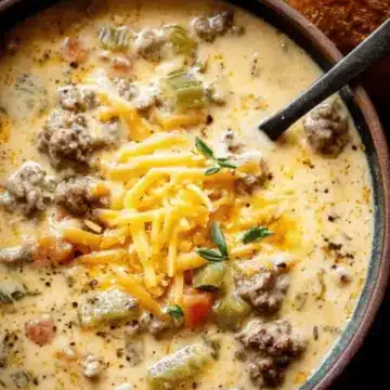 Cheeseburger Soup