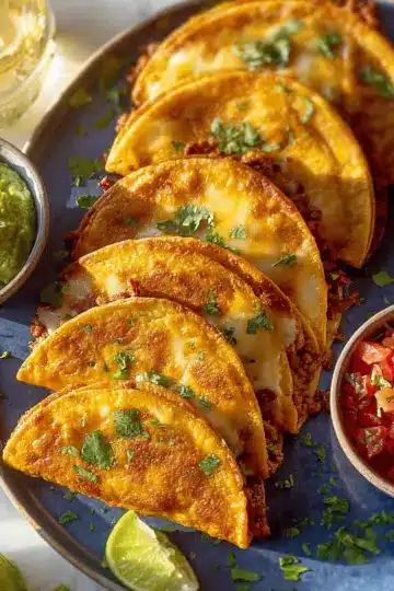 Cheesy Baked Tacos