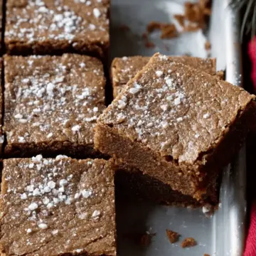 Gingerbread Brownies