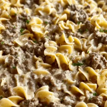 Ground Beef Stroganoff