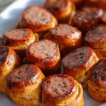 Kilted Sausage Bites