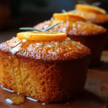 orange ginger honey cakes