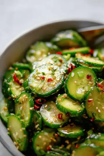 10-Minute Asian Cucumber Salad