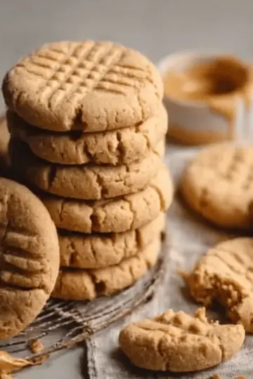 Old Fashioned Peanut Butter Cookies