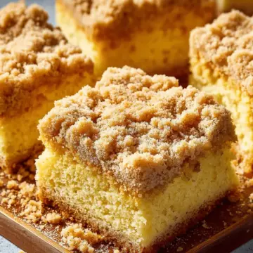 Outrageously Buttery Crumb Cake