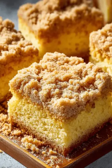 Outrageously Buttery Crumb Cake