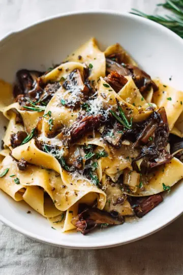 Portobello Mushroom Pappardelle