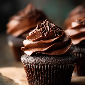Super Moist Chocolate Cupcakes