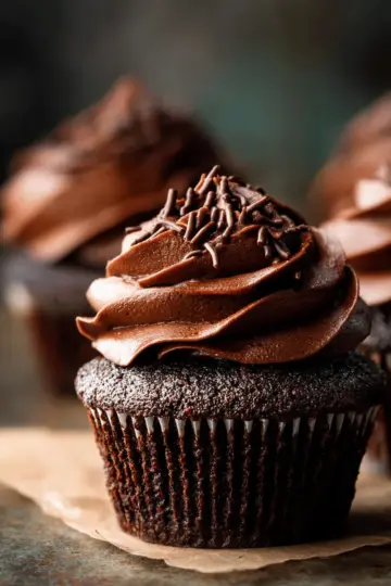 Super Moist Chocolate Cupcakes