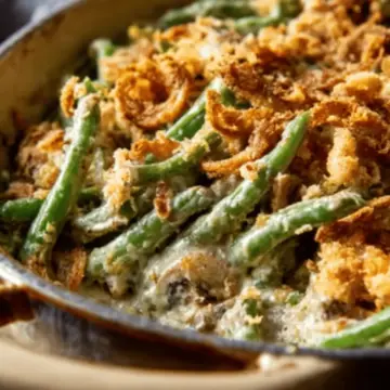Creamy Green Bean Casserole from Scratch