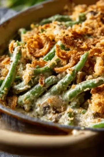 Creamy Green Bean Casserole from Scratch