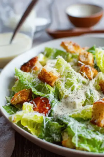 Homemade Caesar Salad Dressing