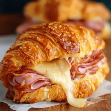 The Best Ham And Cheese Croissants
