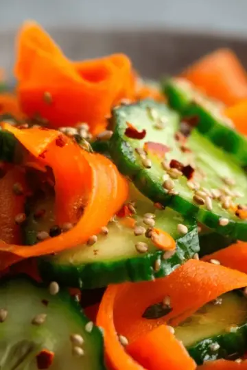 Cucumber and Carrot Salad