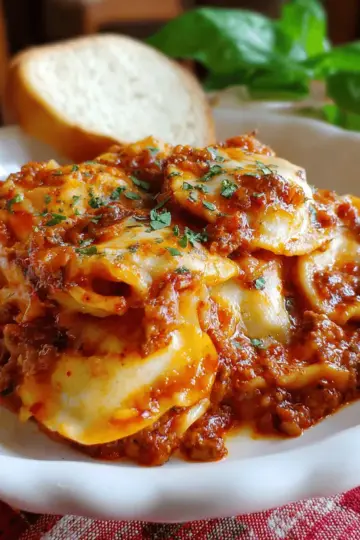 Randy's Slow Cooker Ravioli Lasagna