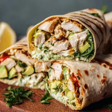 Chicken Avocado Wraps