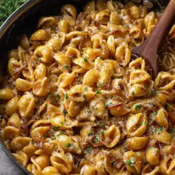 One Pot French Onion Pasta