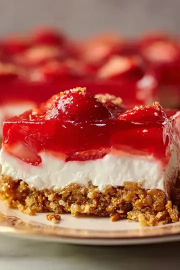 Strawberry Pretzel Salad