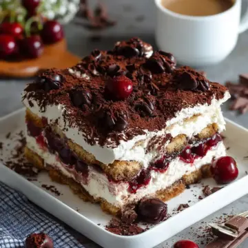 Black Forest Tiramisu