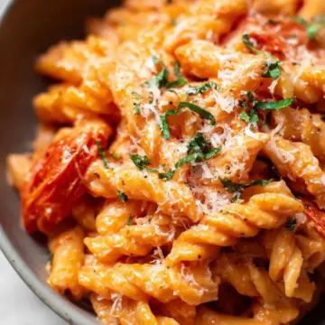 Super Easy Creamy Tomato Pasta