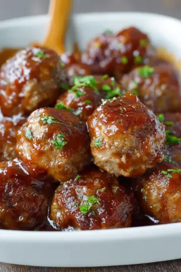 Honey BBQ Meatballs