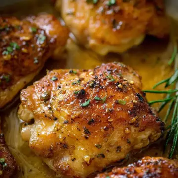 Garlic Chicken Thighs